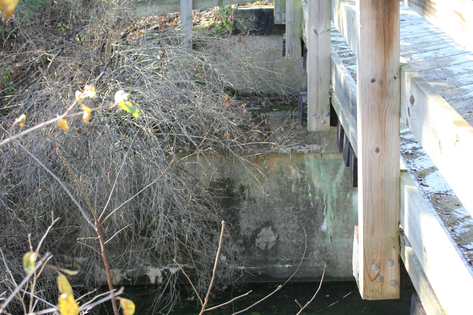 West abutment